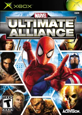 Marvel Ultimate Alliance (USA) box cover front